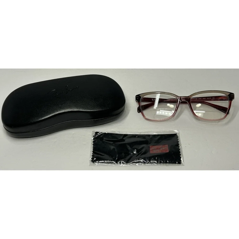 Ray Ban Womens Thin Lightweight Butterfly Demo Lens Eyeglasses RB5362 Ombré